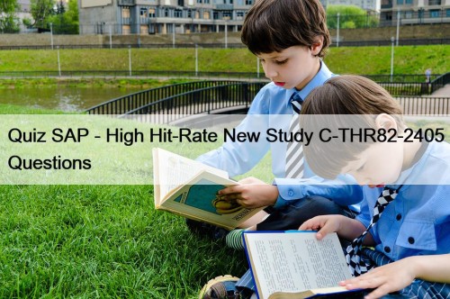 Quiz SAP - High Hit-Rate New Study C-THR82-2405 Questions