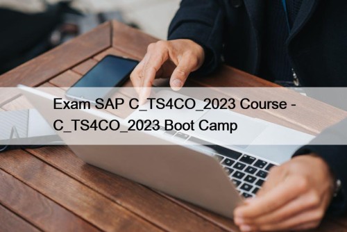 Exam SAP C_TS4CO_2023 Course - C_TS4CO_2023 Boot Camp